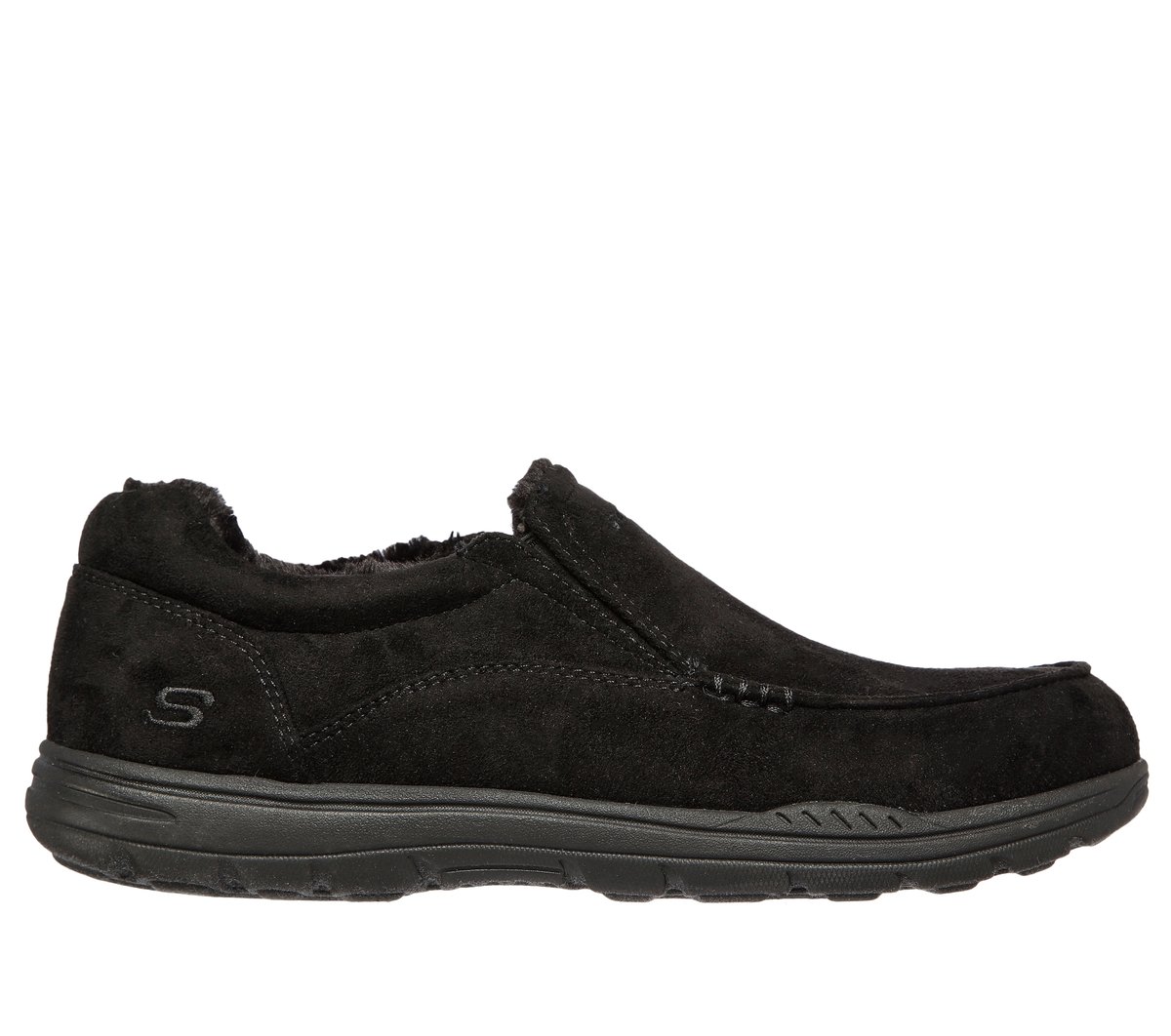 Relaxed Fit: Expected X - Larmen — BLACK