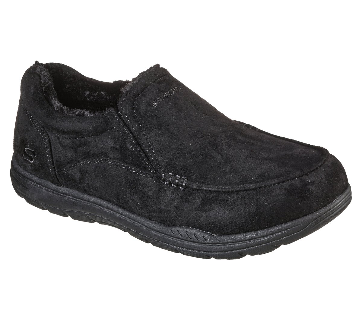 Relaxed Fit: Expected X - Larmen — BLACK