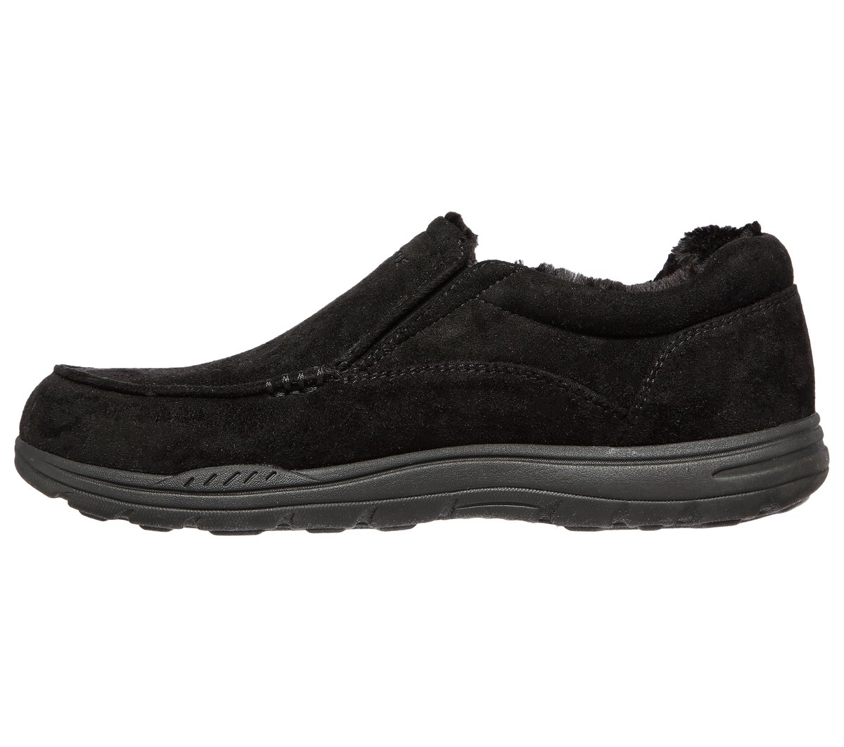 Relaxed Fit: Expected X - Larmen — BLACK