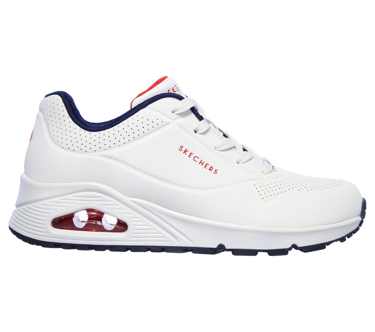 UNO - Stand on Air — WHITE / NAVY