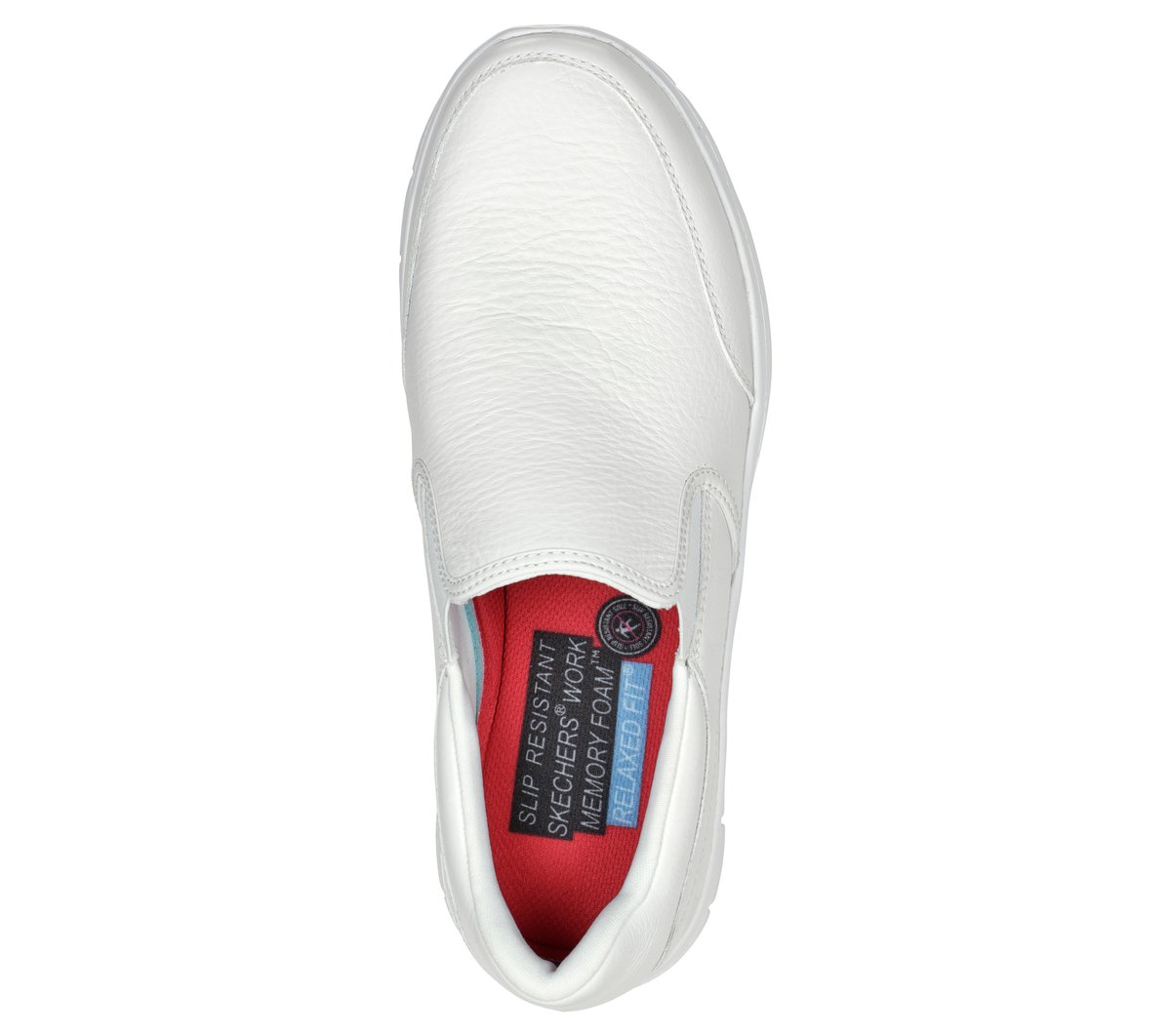 Work Slip-Resistant Relaxed Fit: Flex Advantage - Bronwood — WHITE