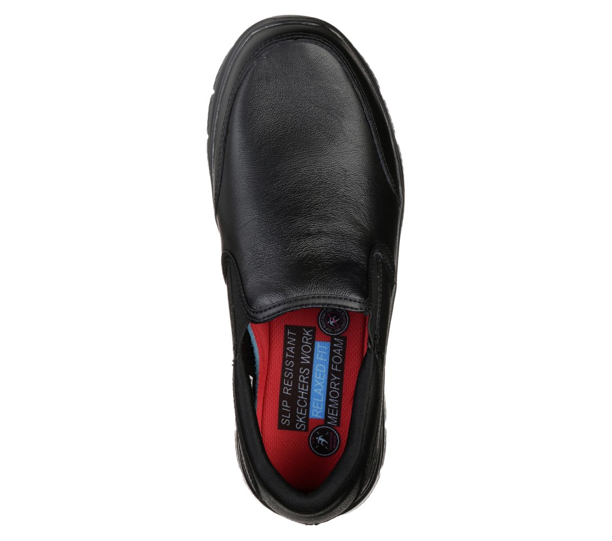 Work Slip-Resistant Relaxed Fit: Flex Advantage - Bronwood — BLACK