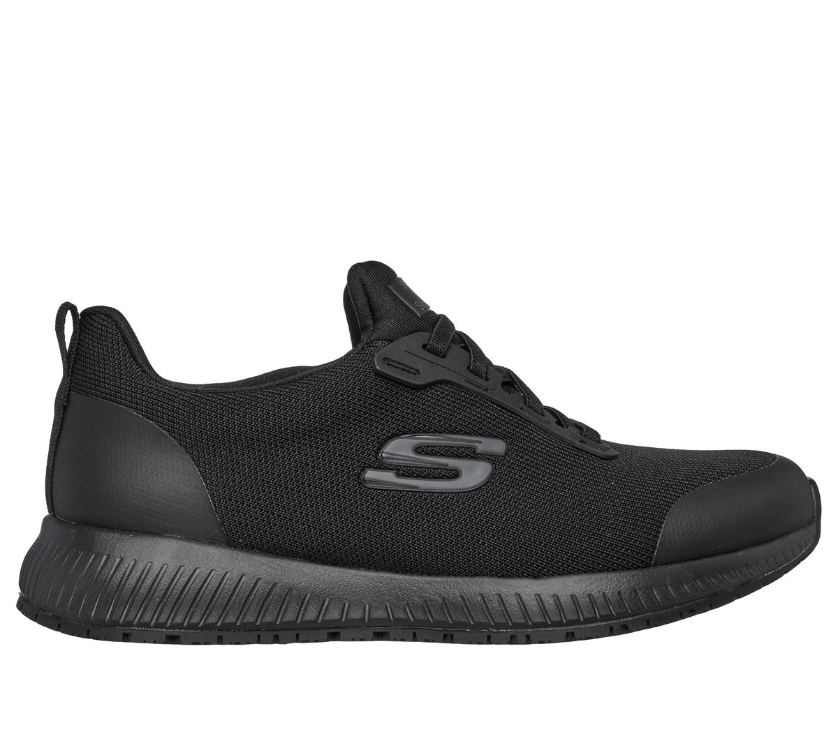 Work Slip-Resistant Relaxed Fit: Squad — BLACK