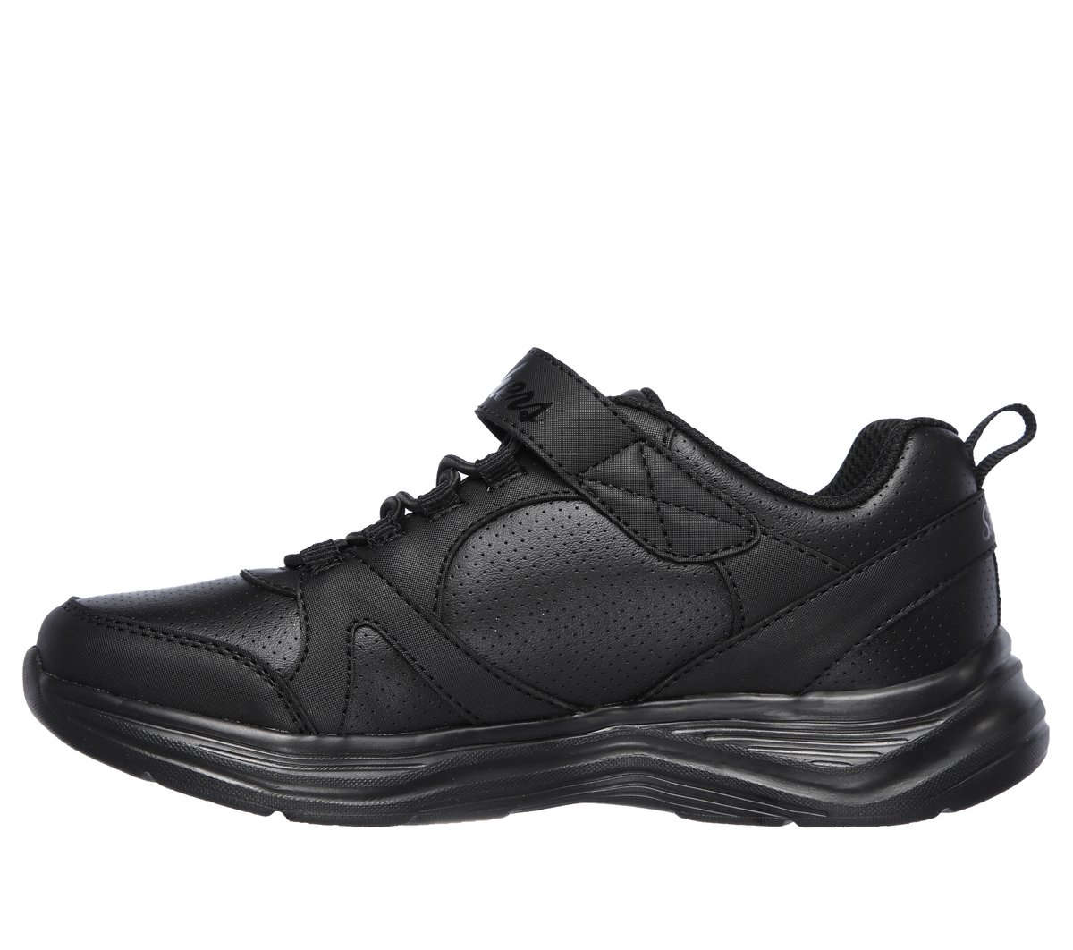 Glimmer Kicks - School Struts — BLACK