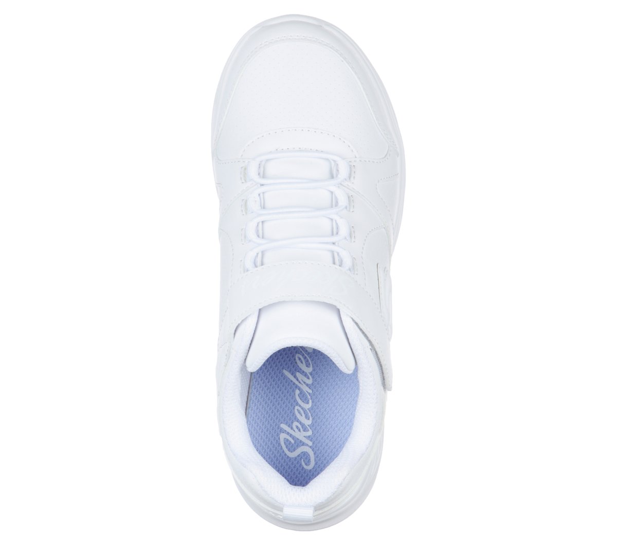 Glimmer Kicks - School Struts — WHITE