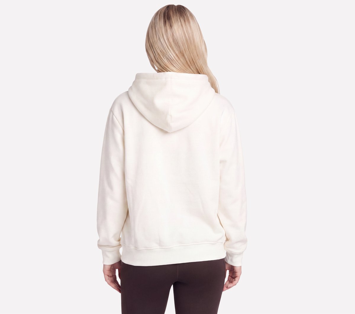 Skech-Sweats Fleece Graphic Hoodie — OFF WHITE