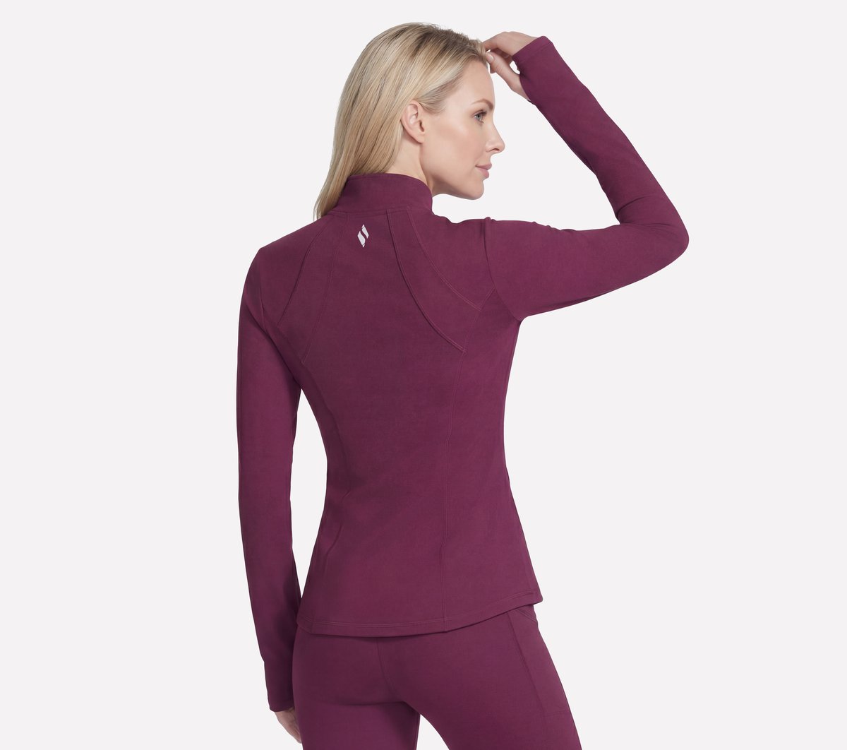 GO WALK Jacket — BURGUNDY / PINK