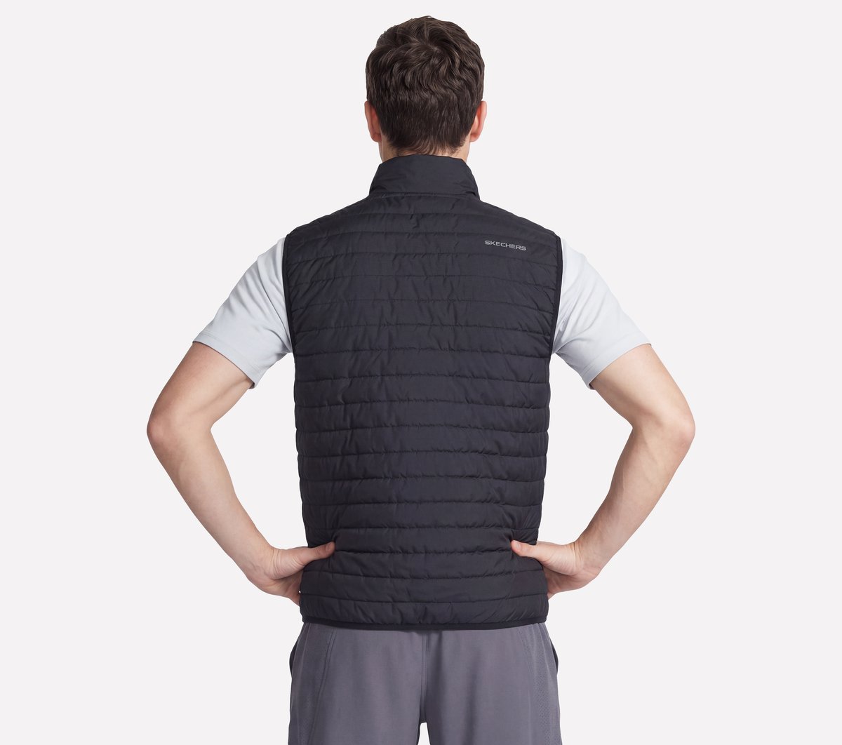 GO SHIELD Cozy Fit Altitude Reversible Vest — BLACK / ROYAL BLUE