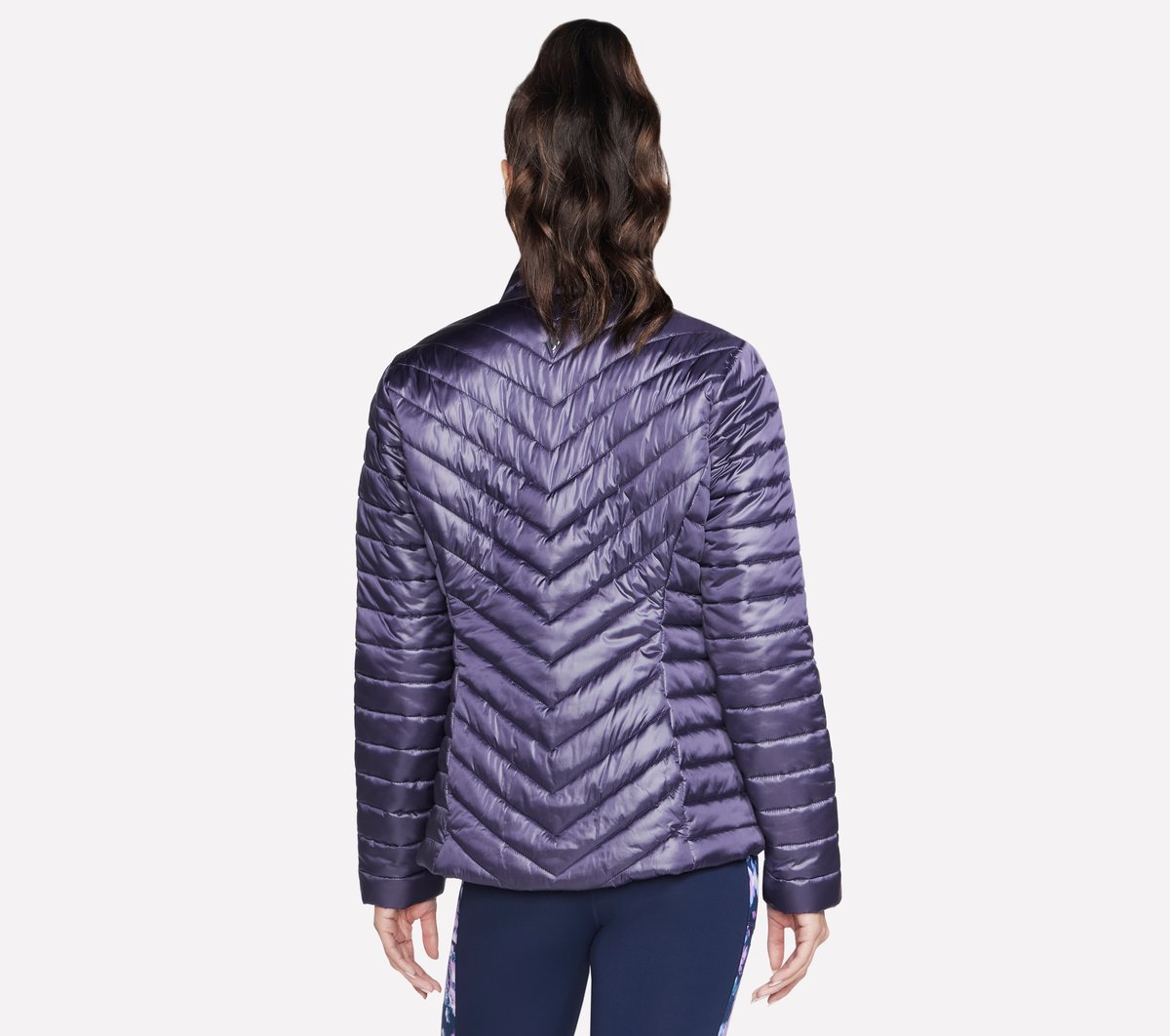 GO SHIELD Shine Jacket — PURPLE / CHARCOAL