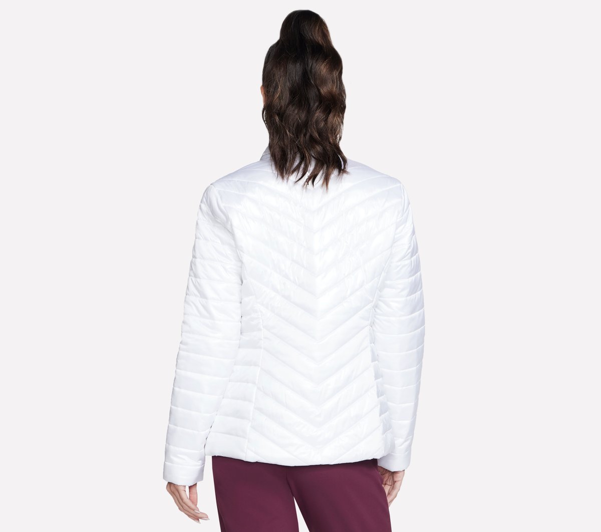 GO SHIELD Shine Jacket — WHITE
