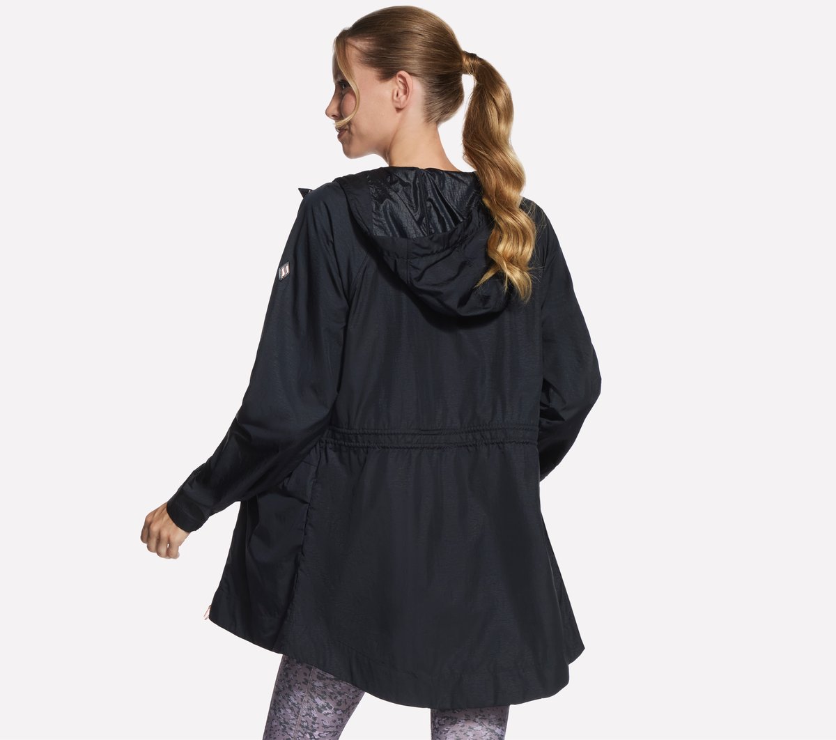 GO WALK Anorak Jacket — BLACK