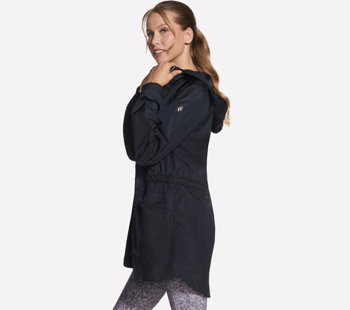 GO WALK Anorak Jacket — BLACK