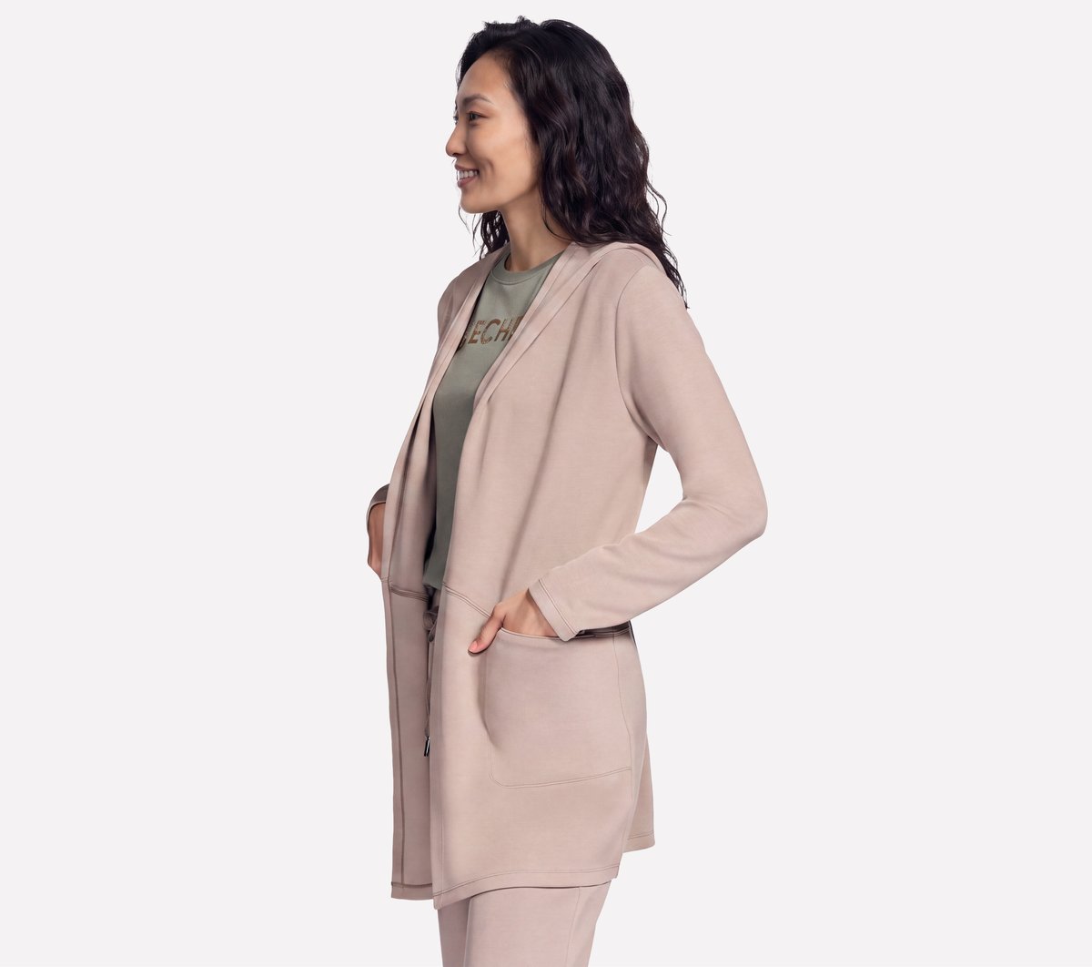 Cozy Luxe Restful Hoodigan — TAUPE / BROWN