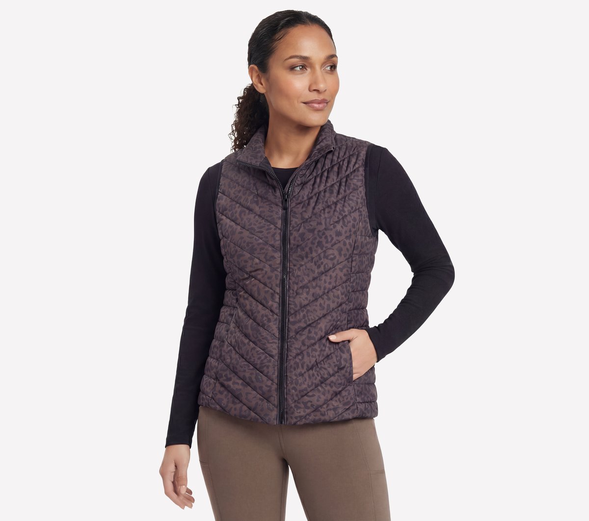 On-The-GO Luxe Vest — CHEETAH