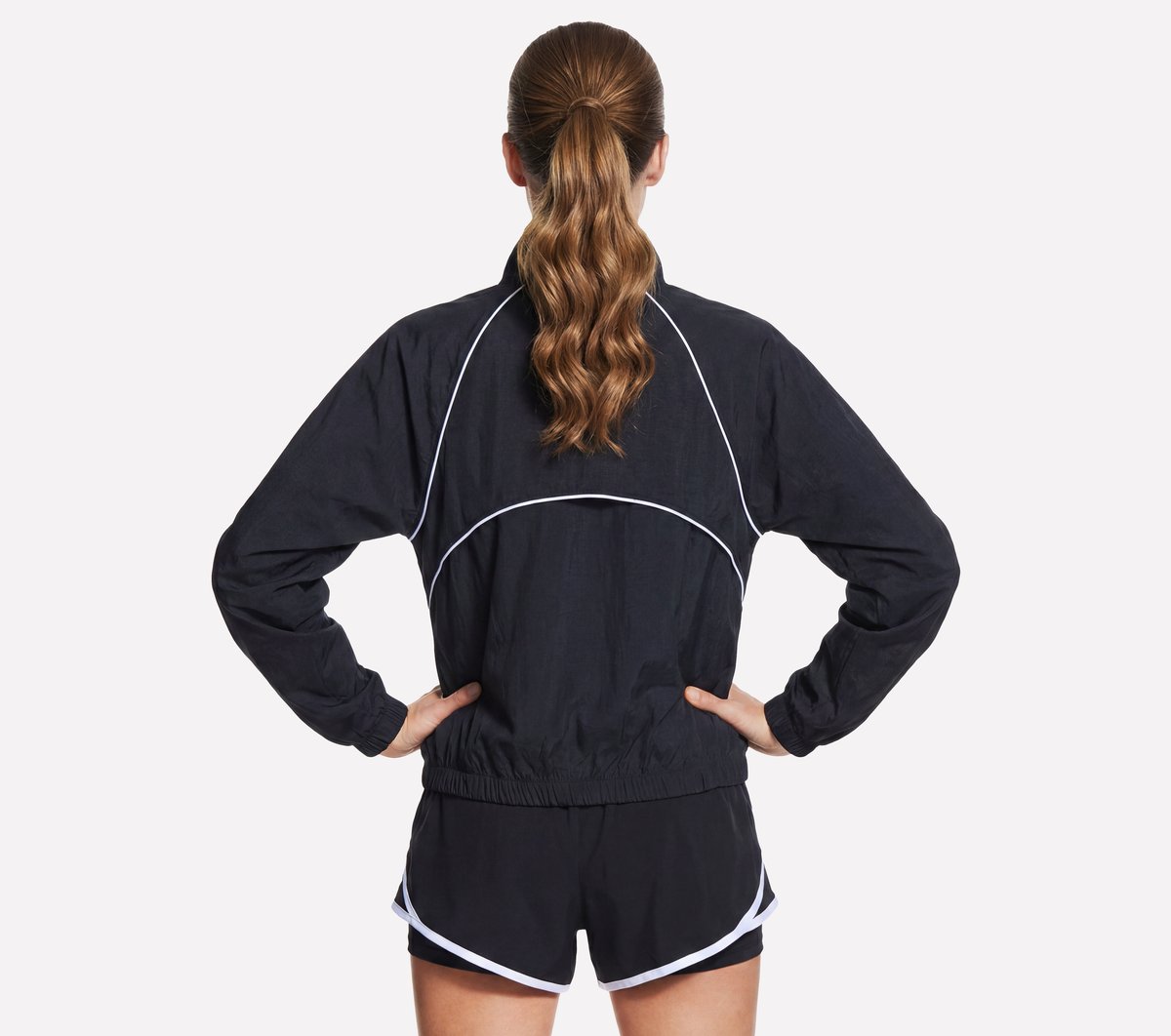 Performance Track Jacket — BLACK