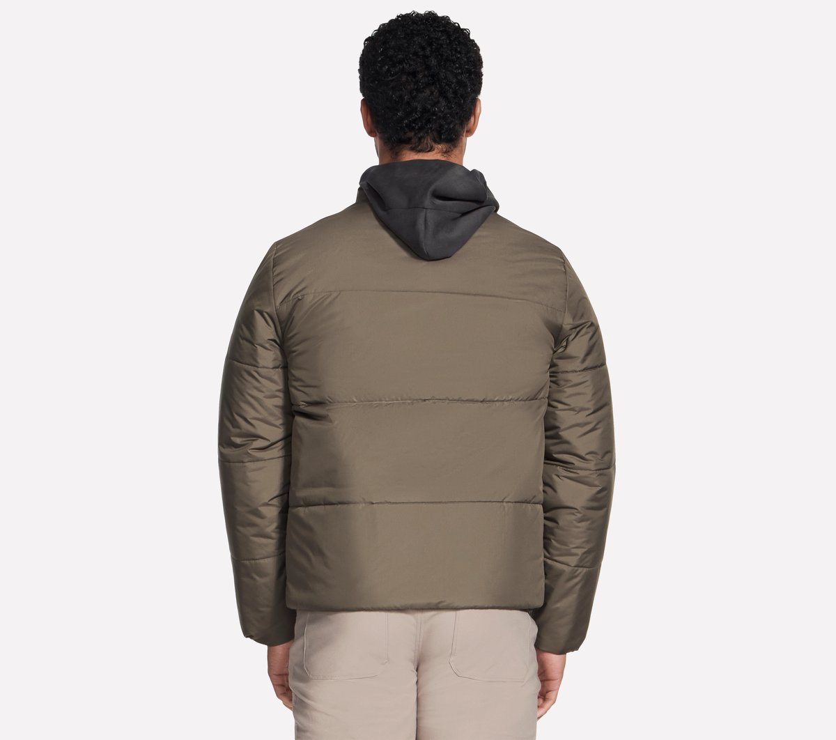 GO SHIELD Cozy Fit Element Jacket — BROWN / OLIVE