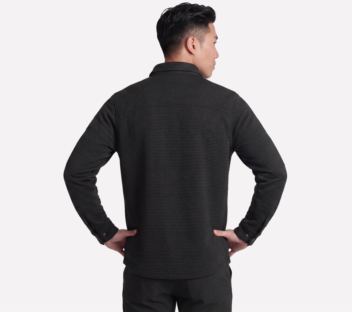 GO WALK Ottoman Shirt Jacket