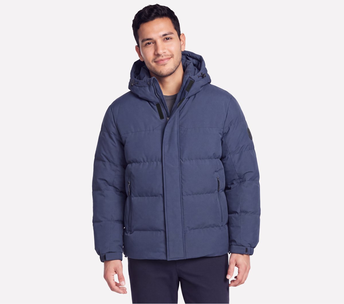 Goshield Traverse Parka — CHARCOAL / NAVY