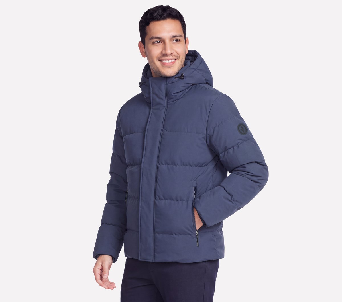 Goshield Traverse Parka — CHARCOAL / NAVY