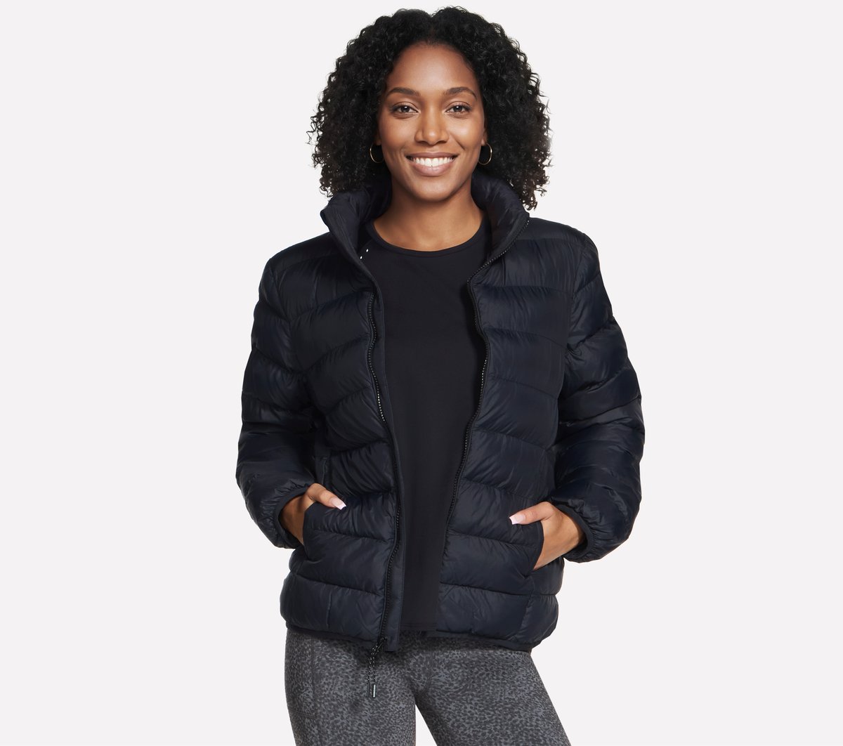 Cozy Fit Jacket — BLACK