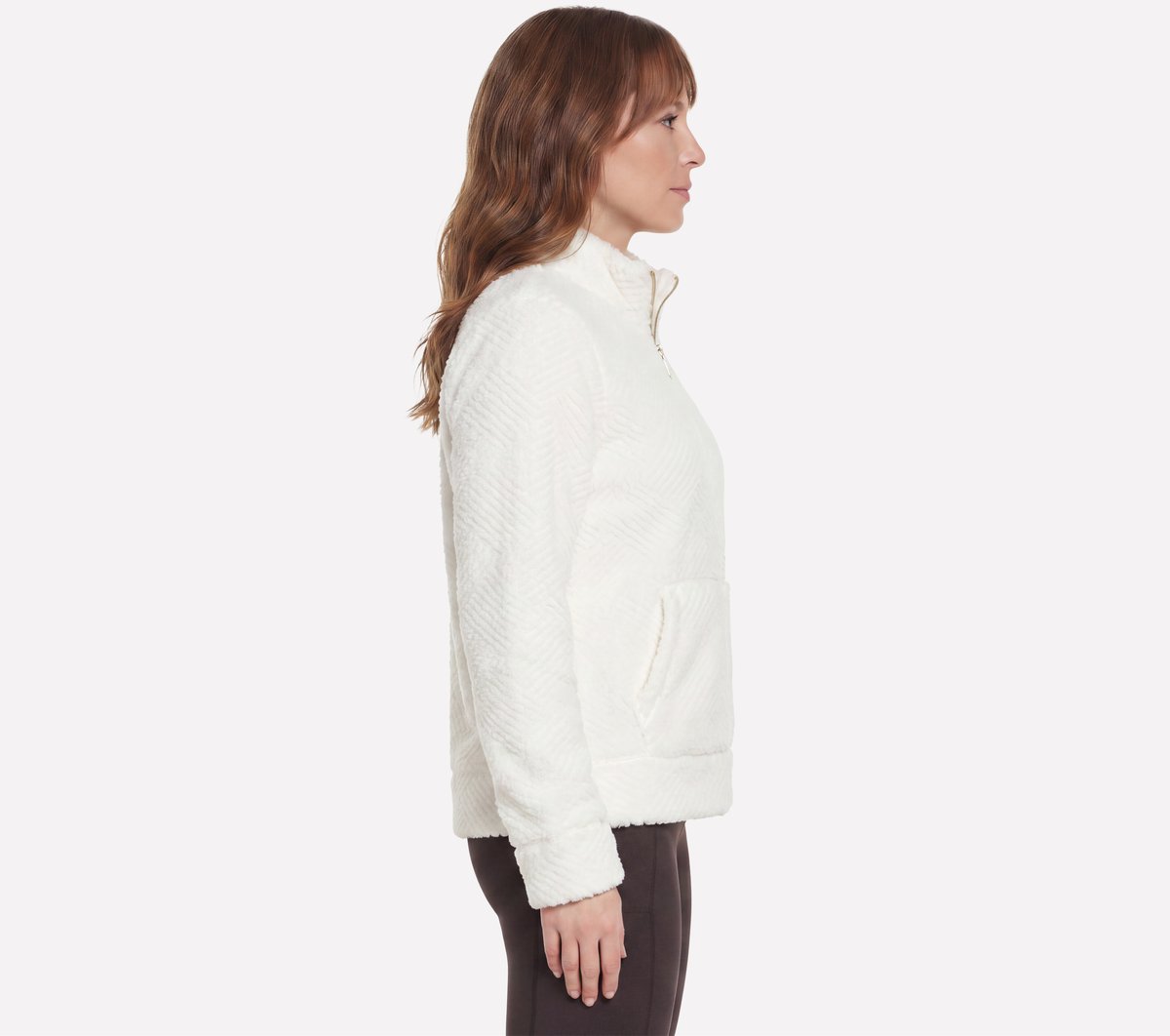 GO Snuggle Cozy Jacket — OFF WHITE