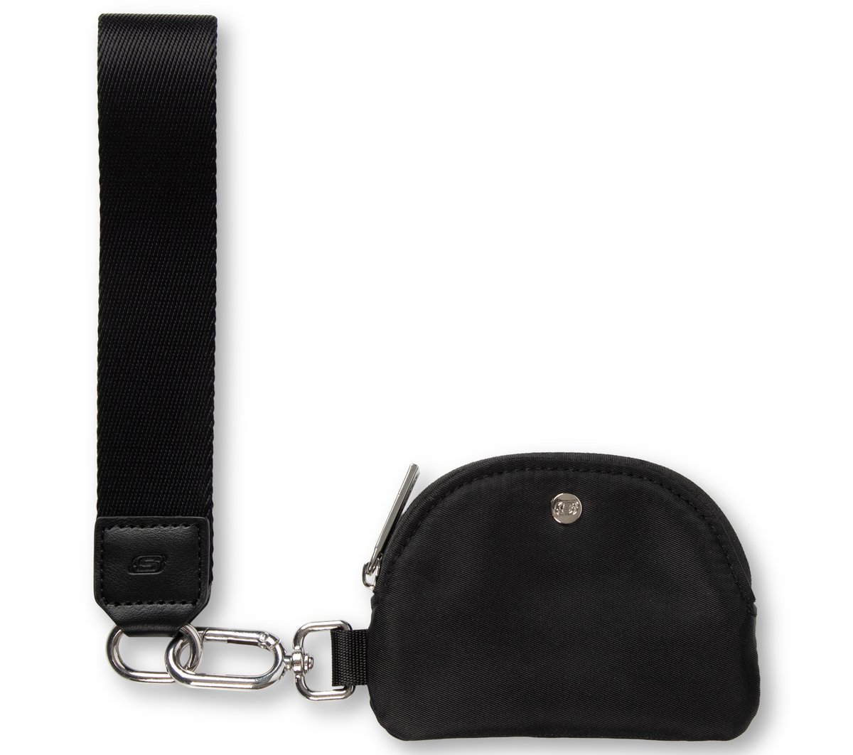 Keychain Double Pouch — BLACK