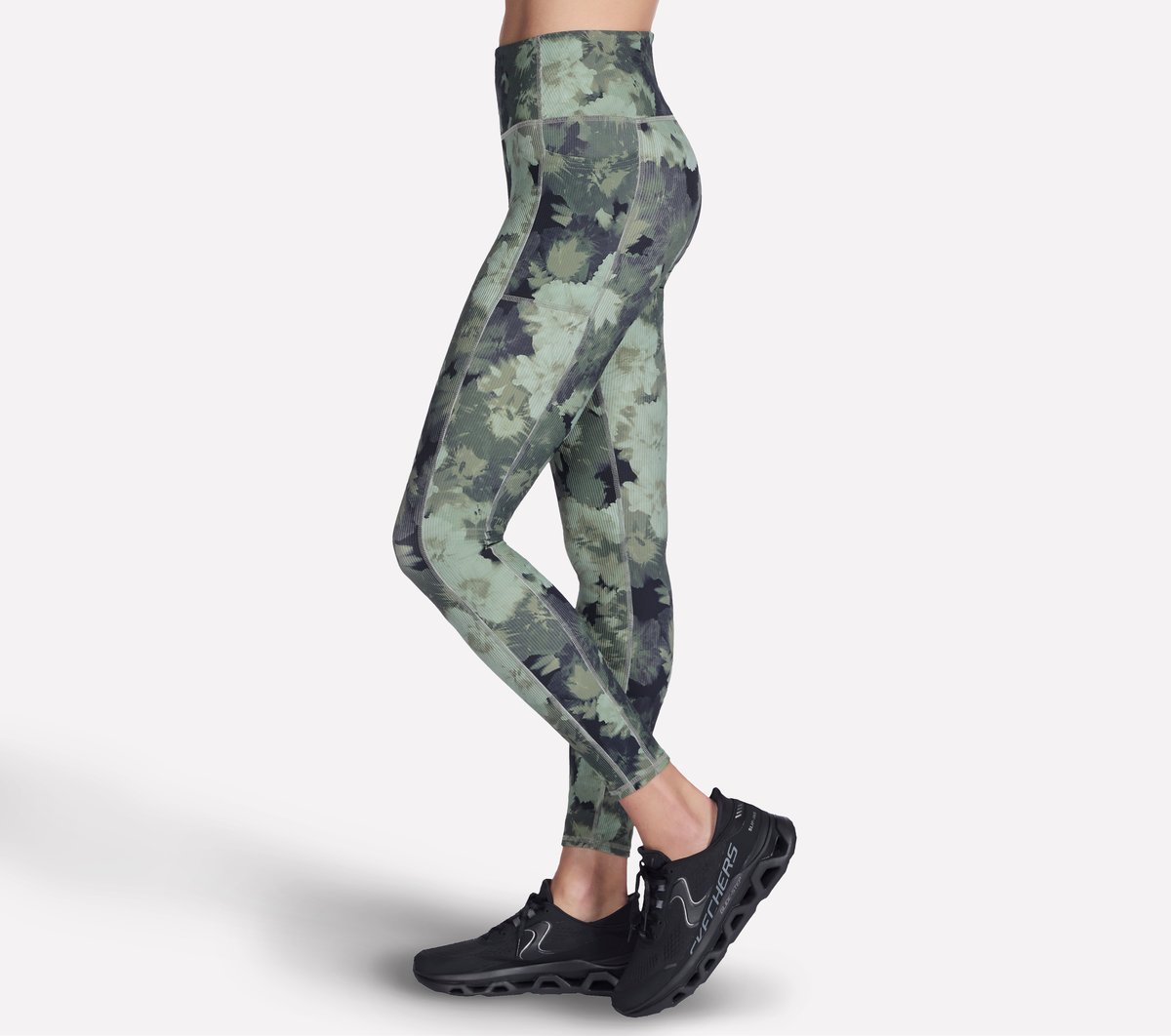 GO FLEX RIB Inbloom Full Length High-Waisted Legging
