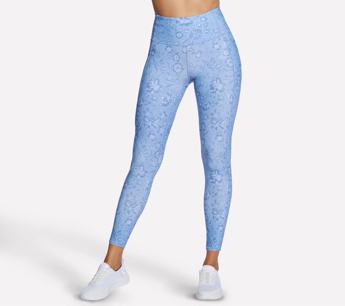 GO WALK Printed Full Length High-Waisted Legging