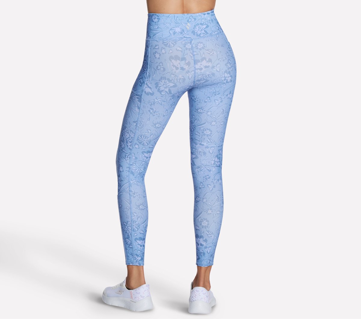 GO WALK Printed Full Length High-Waisted Legging