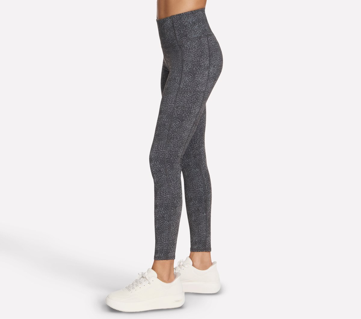 GO WALK Printed Full Length High-Waisted Legging