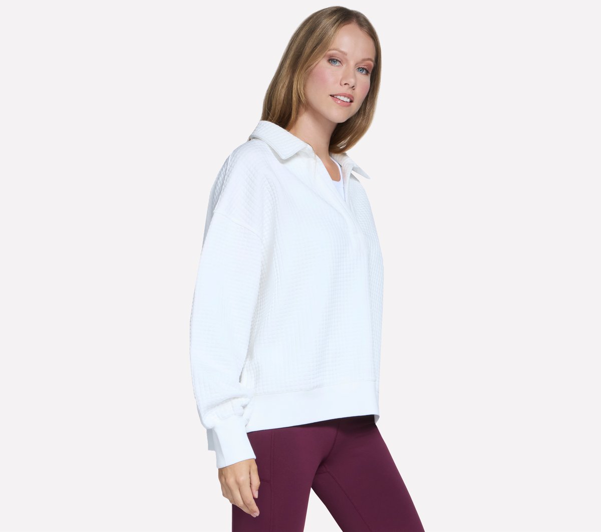 Downtown Cozy Fit Collared Long Sleeve