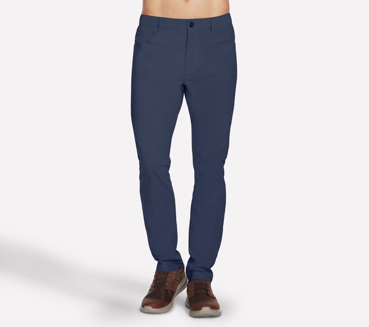 GO WALK Premium 5 Pocket Pant — CHARCOAL / NAVY