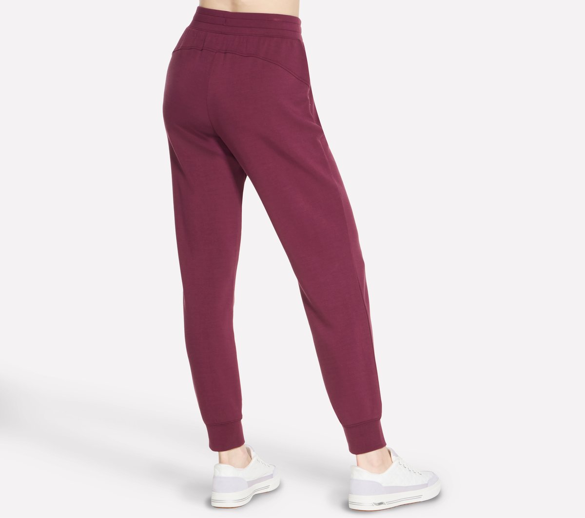 Cozy Luxe Jogger — BURGUNDY / PINK