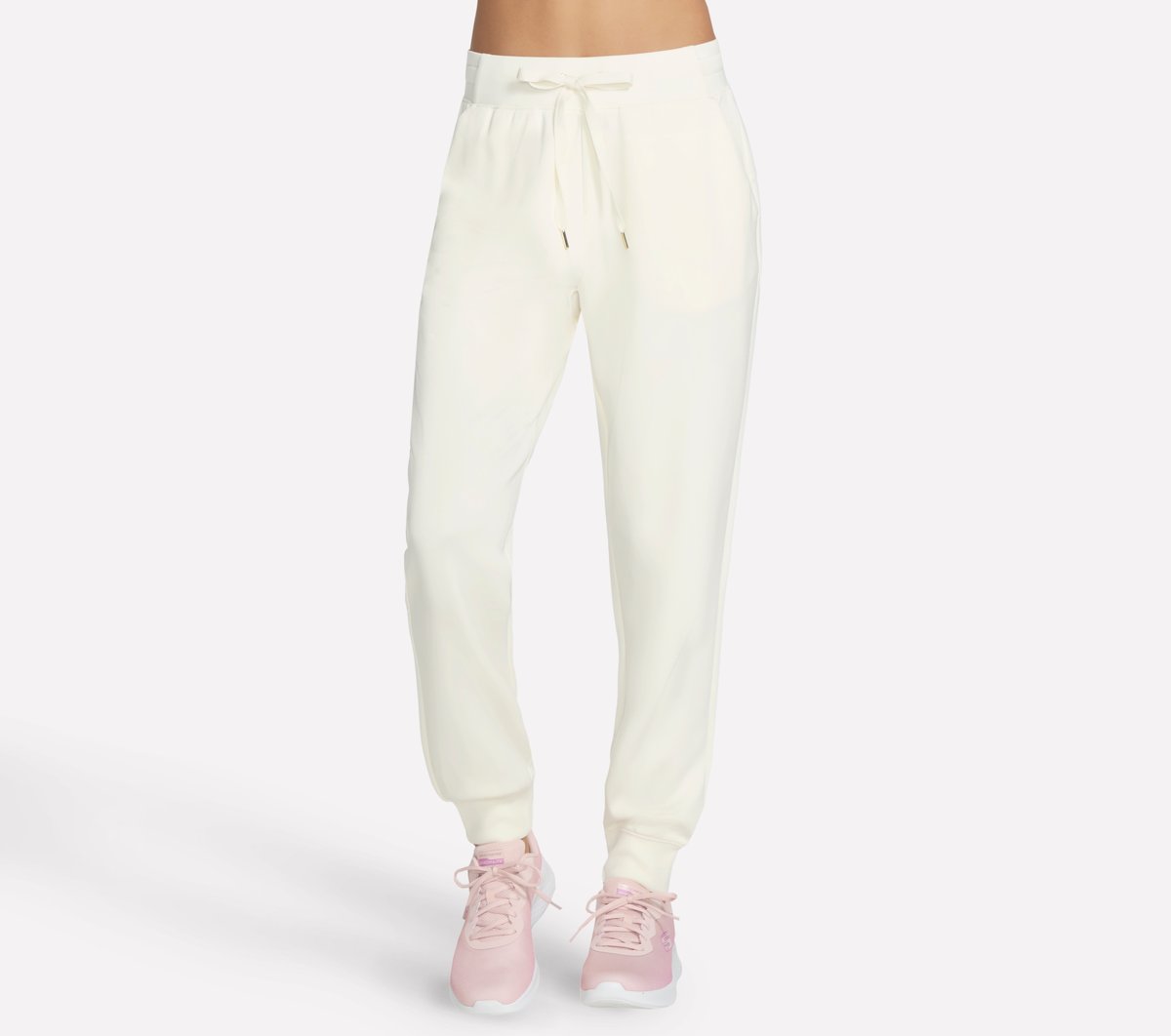 Cozy Luxe Jogger — OFF WHITE
