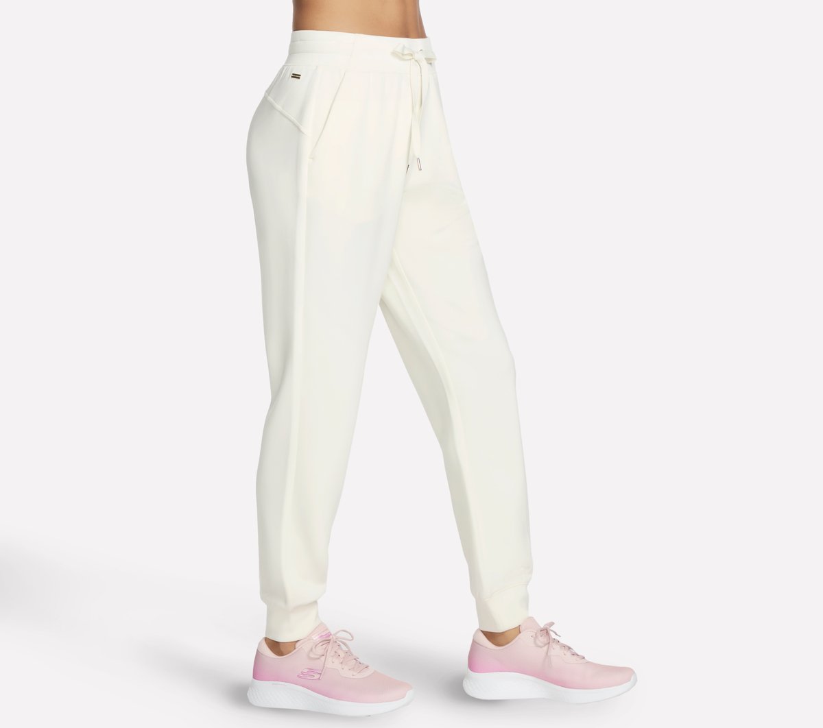 Cozy Luxe Jogger — OFF WHITE