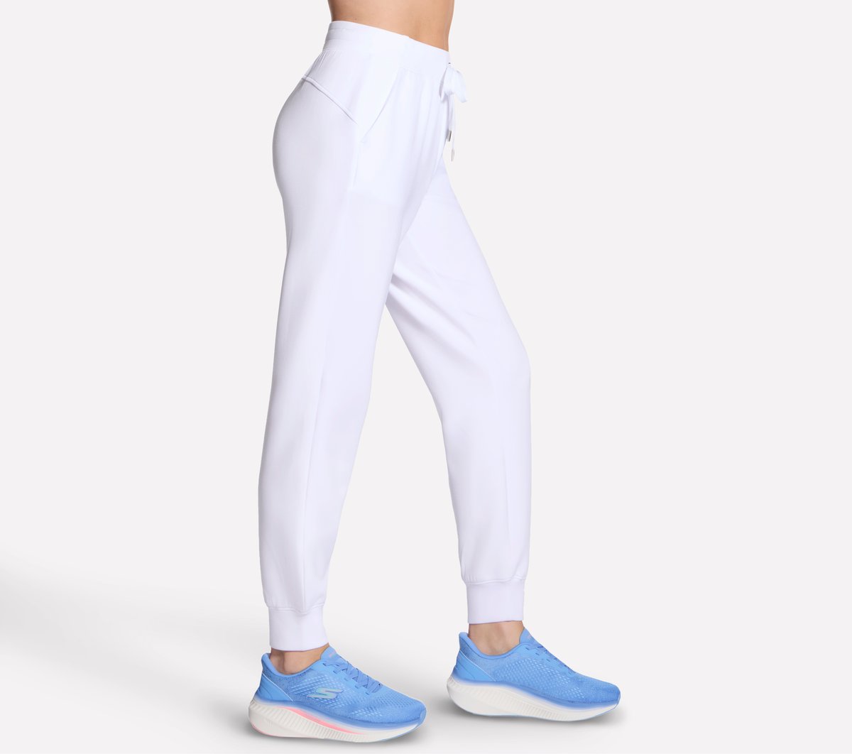 Cozy Luxe Jogger — WHITE