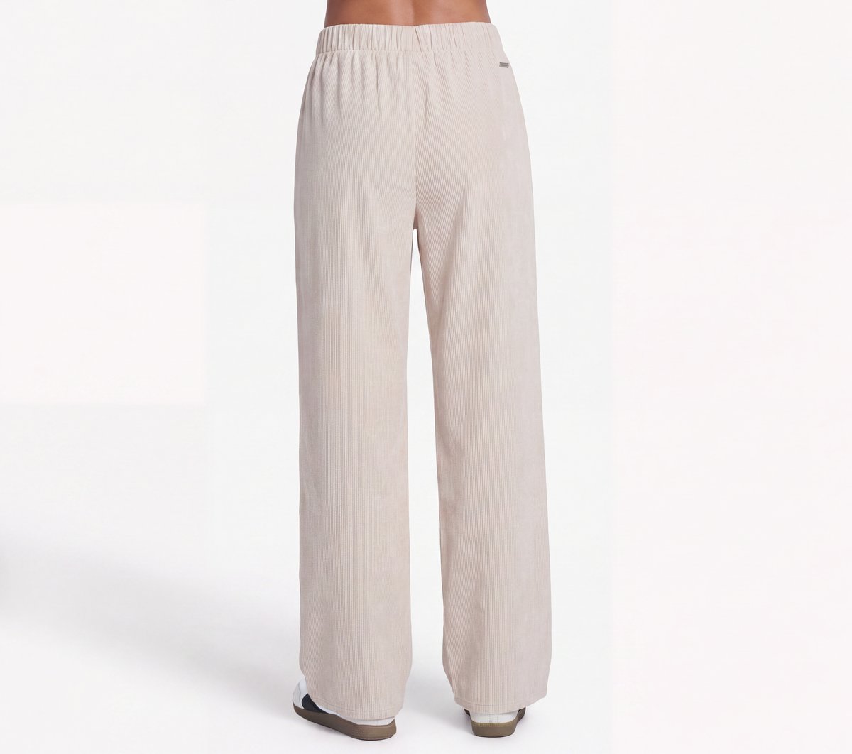 Cozy Luxe Velour Pant — BEIGE