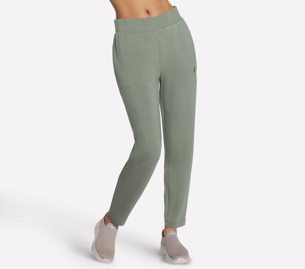 Skechers Slip-ins Cozy Luxe Pant — TAUPE / OLIVE
