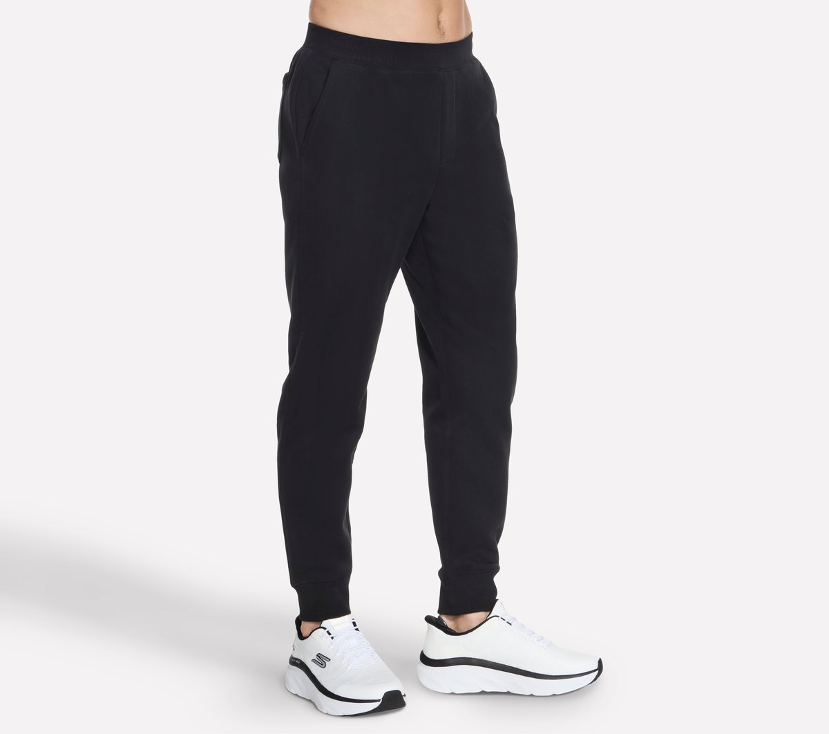 Max Soft Fleece Jogger — BLACK
