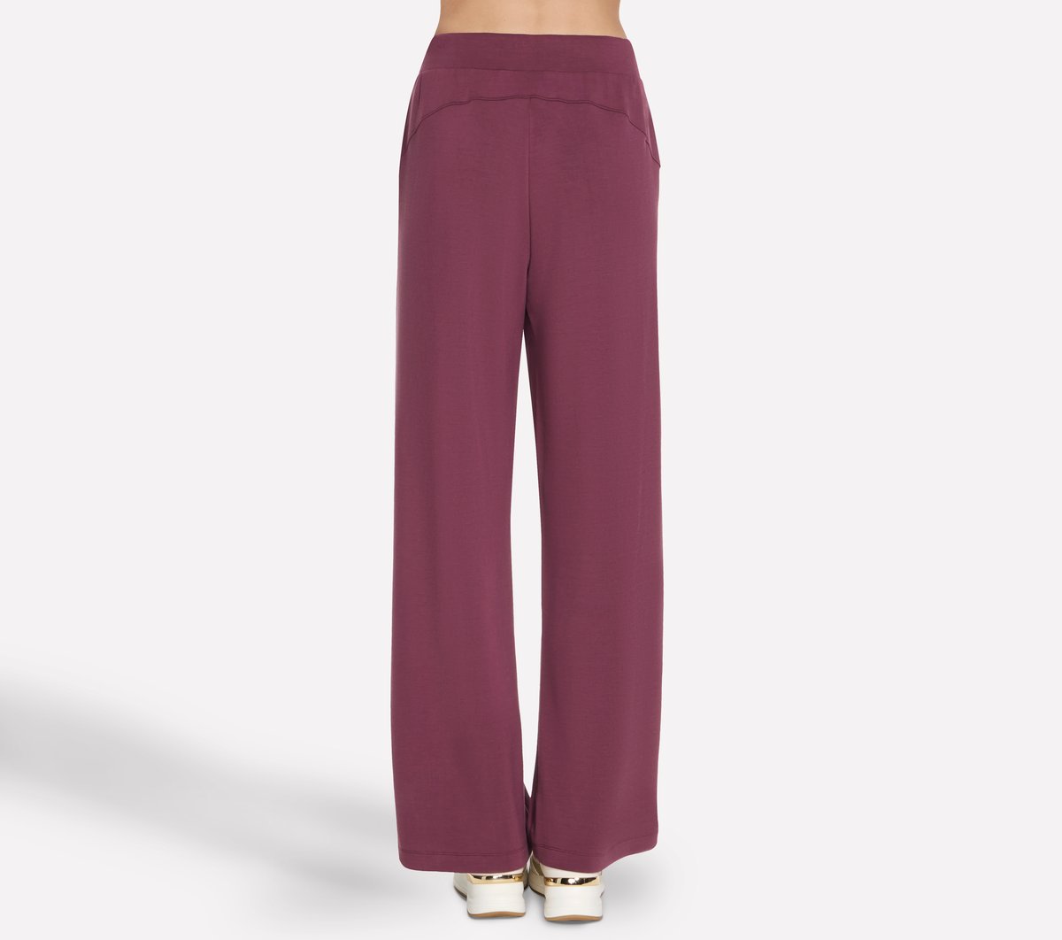 Cozy Luxe Relaxed Pant — BURGUNDY / PINK