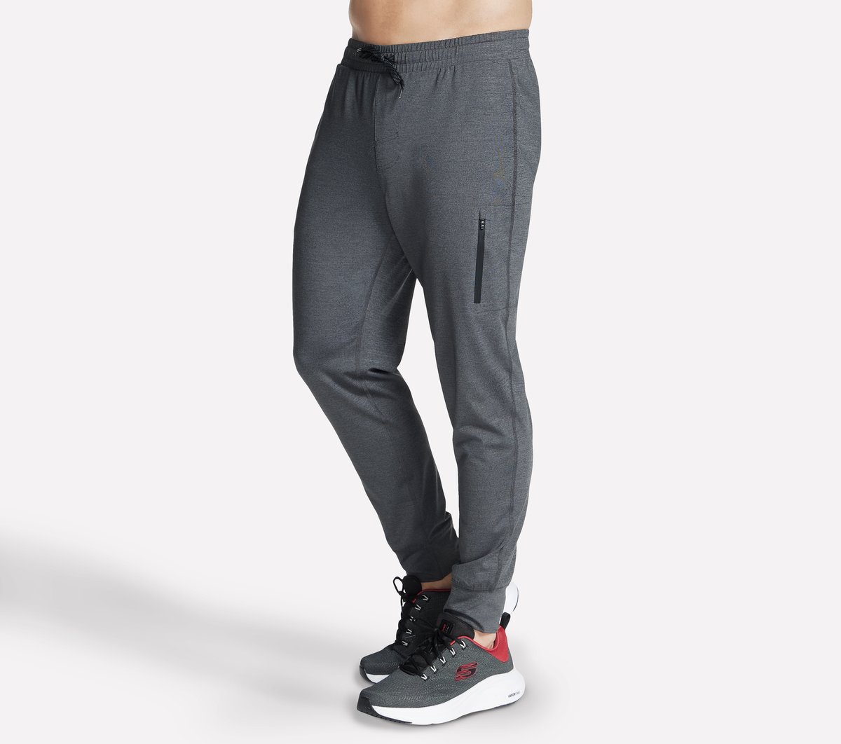 Skech-Knit Ultra Go Weekend Jogger — BLACK / CHARCOAL