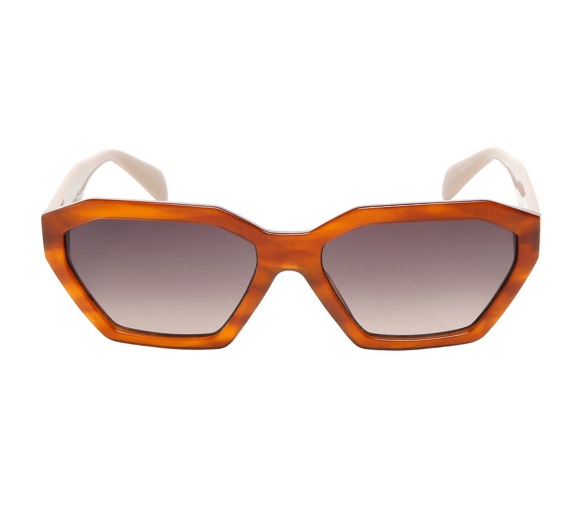 Geo Shiny Lens Sunglasses