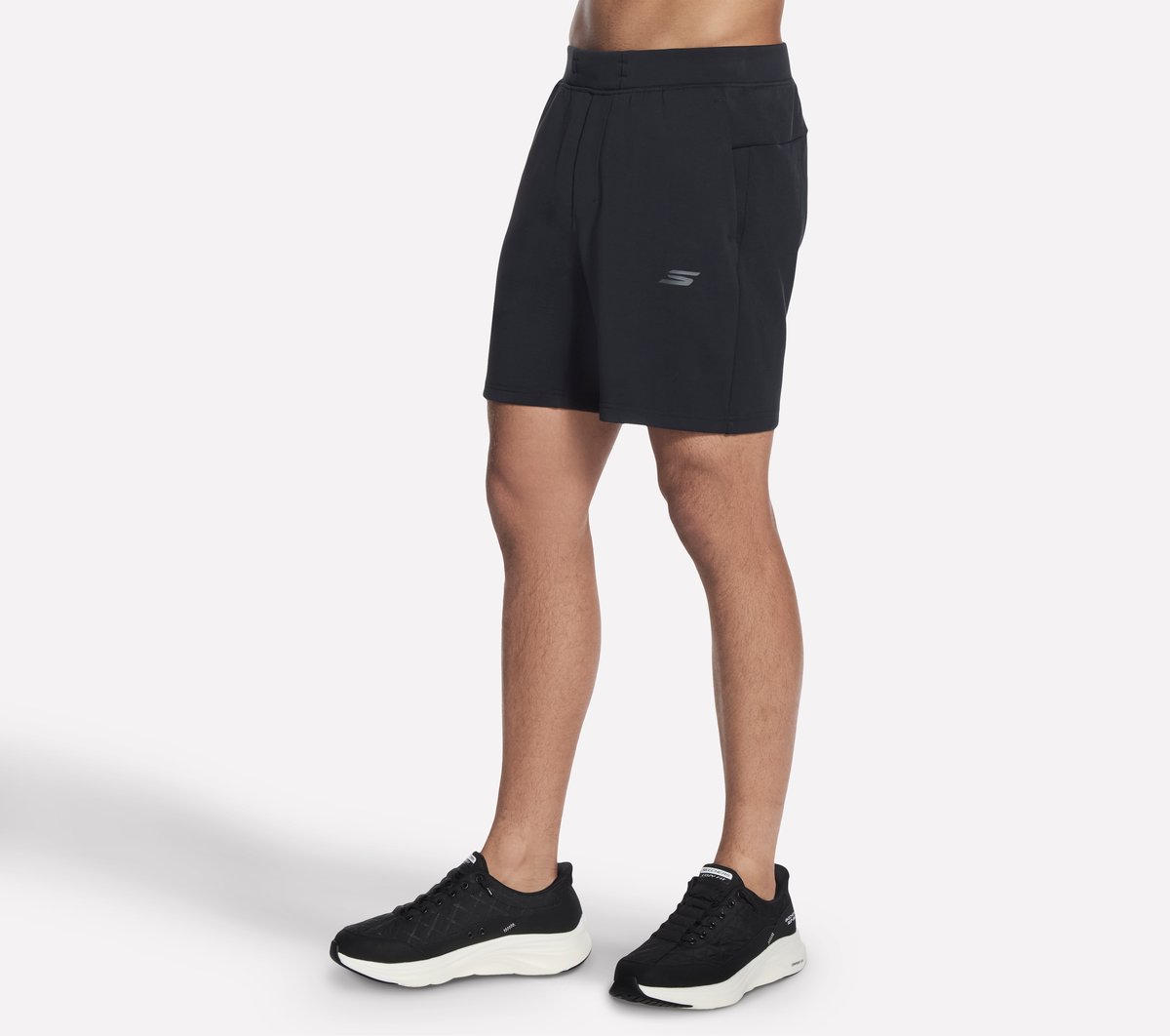 Skechers Cozy Luxe Elevate 7 Short — BLACK