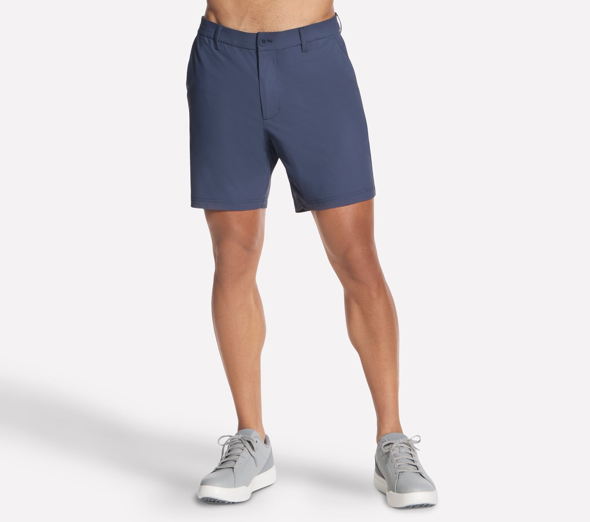 GO STRETCH Ultra Performance 7 Inch Short — CHARCOAL / NAVY