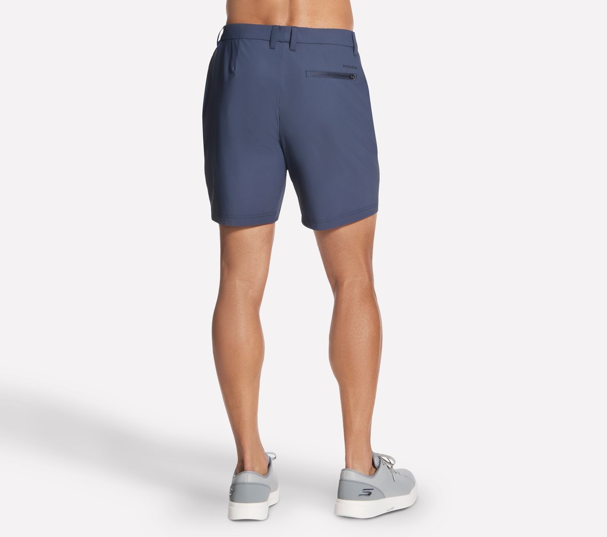 GO STRETCH Ultra Performance 7 Inch Short — CHARCOAL / NAVY