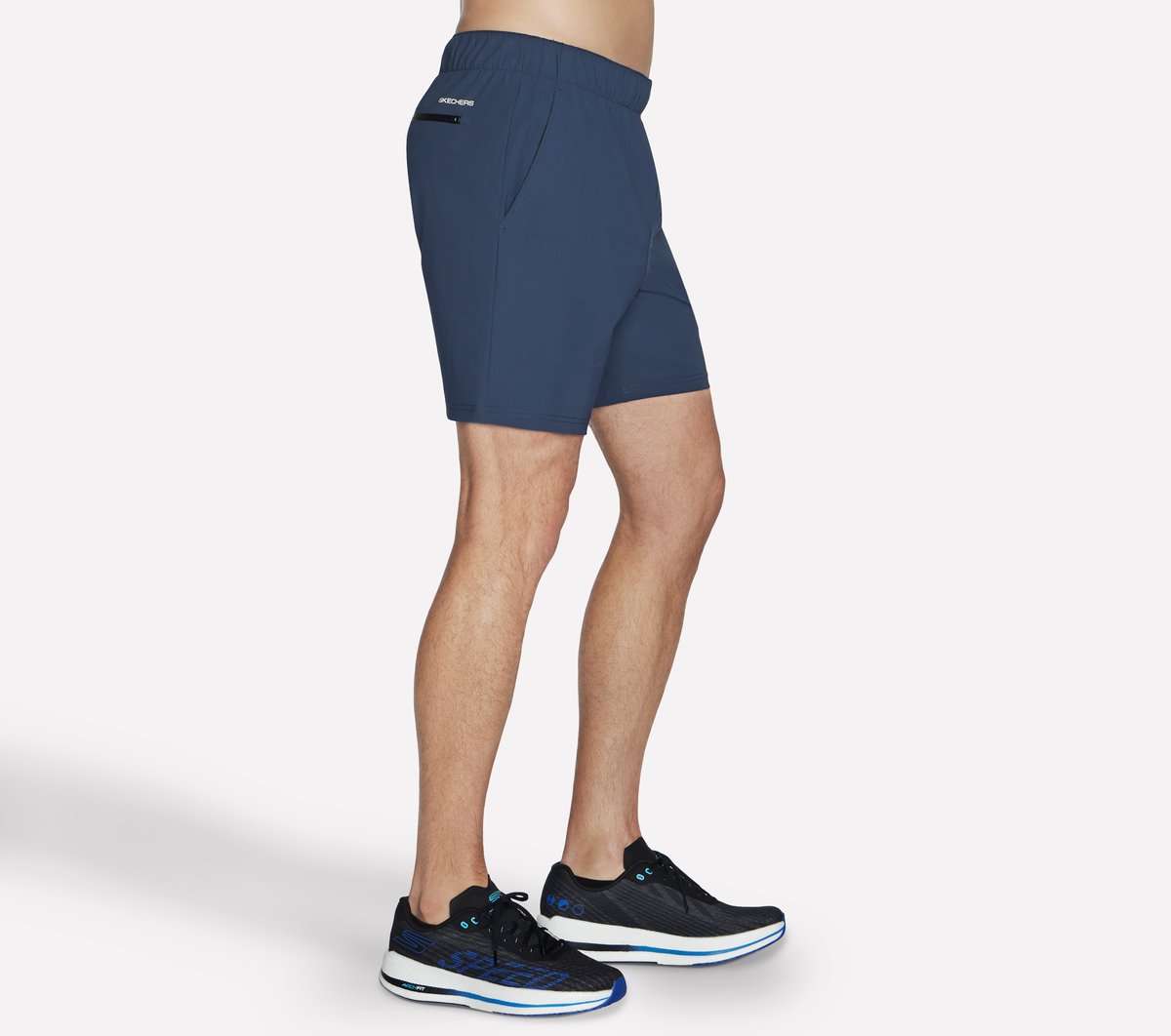 GO STRETCH Ultra 7 Inch Short — CHARCOAL / NAVY