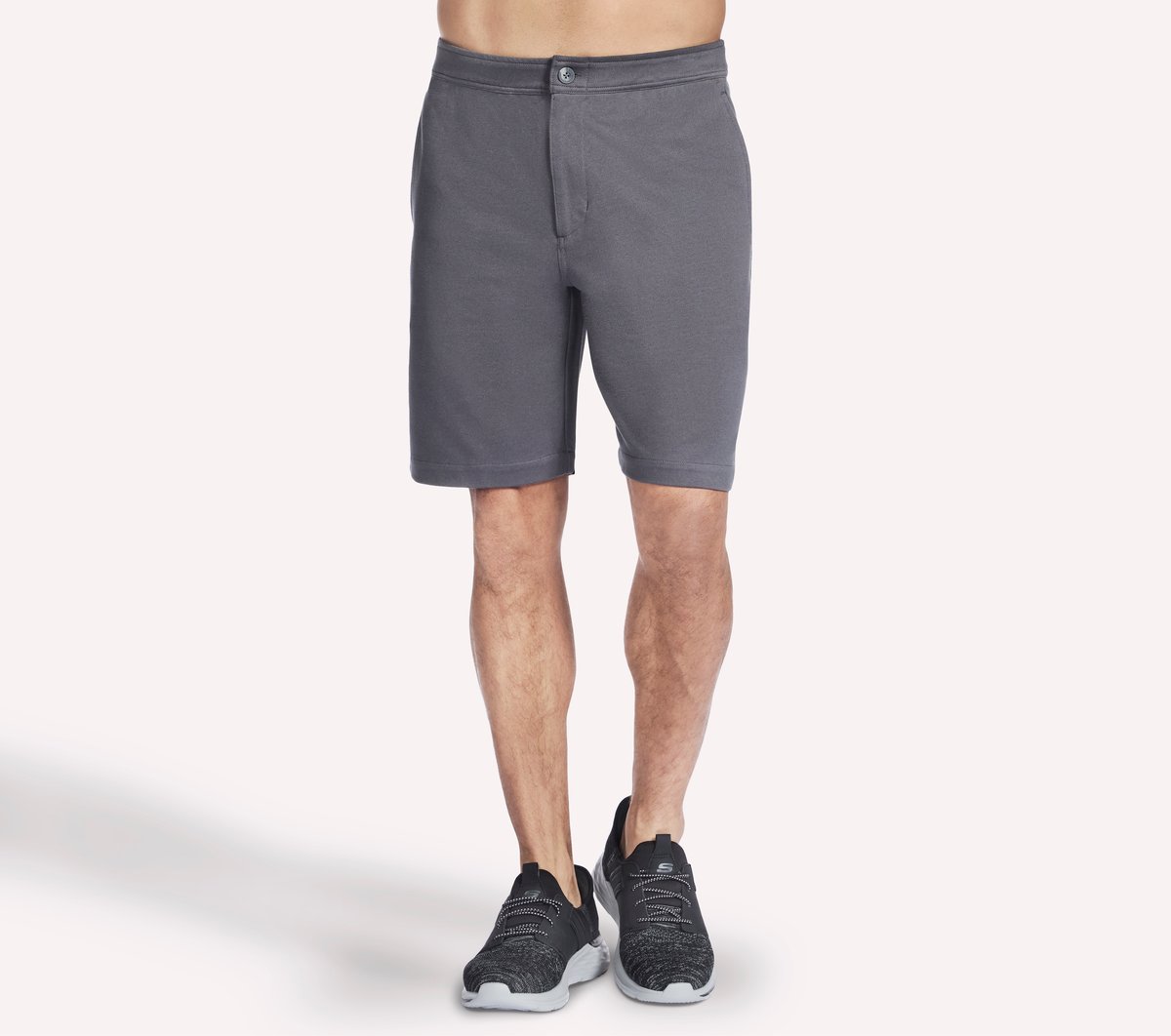 Tech Twill Short — BLACK / CHARCOAL