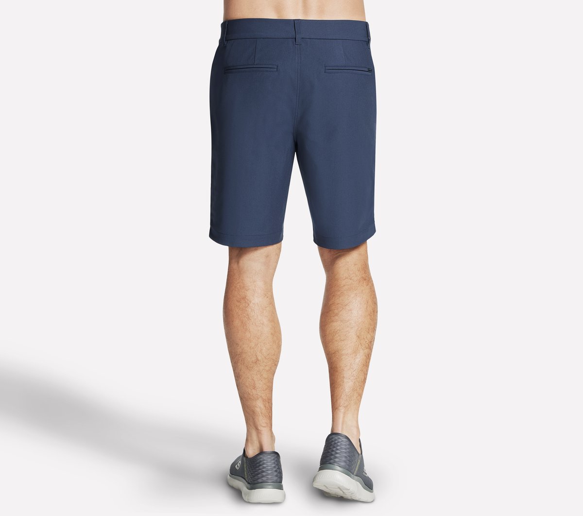 SKECH-KNITS Premium Everywhere 9 Inch Short — CHARCOAL / NAVY