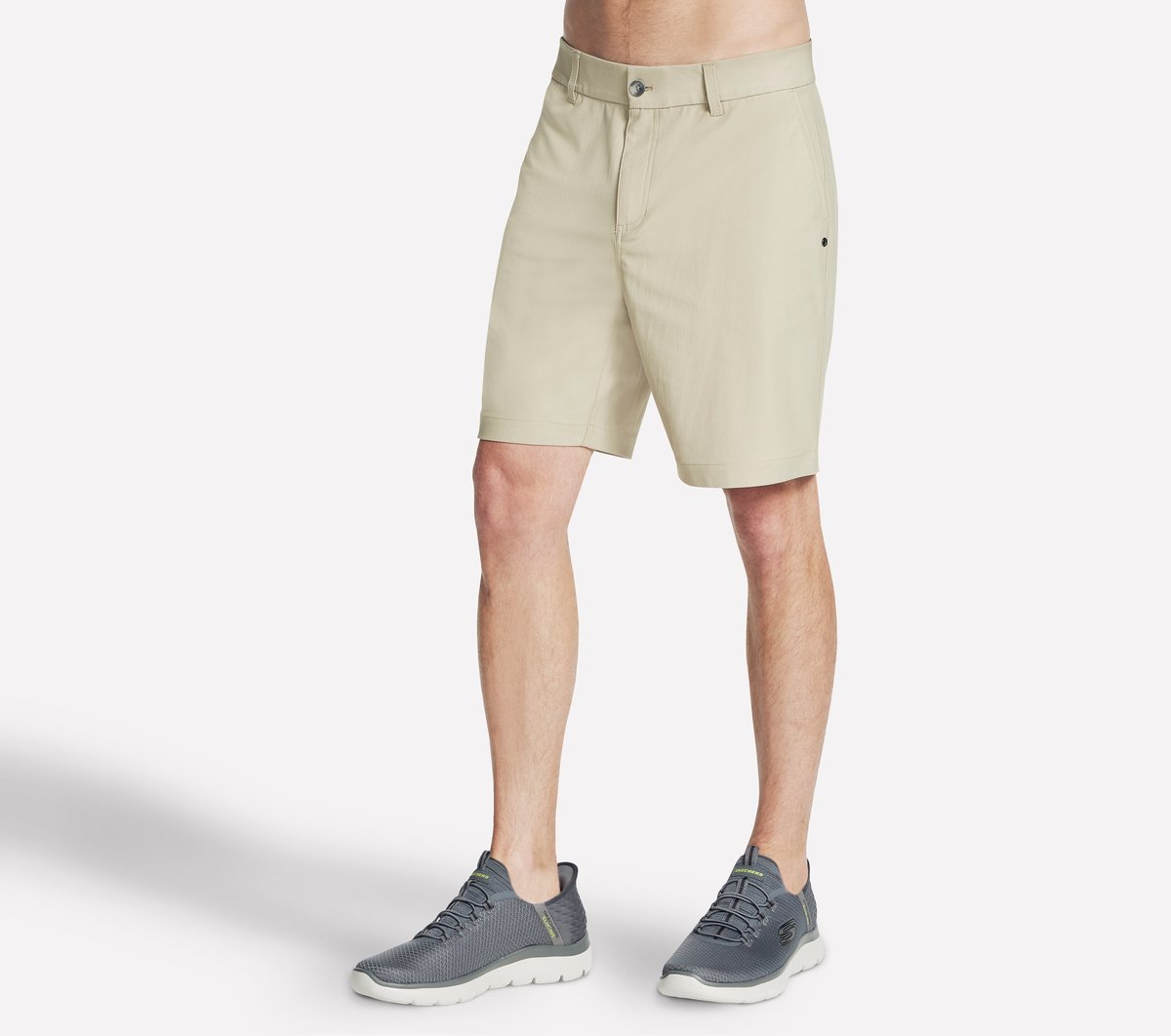 SKECH-KNITS Premium Everywhere 9 Inch Short — NATURAL