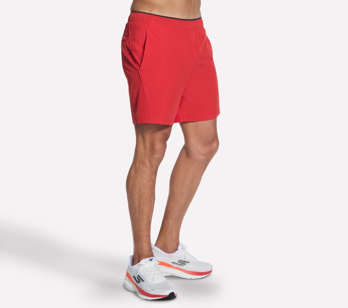 Premier 7 Inch Short — RED / BROWN